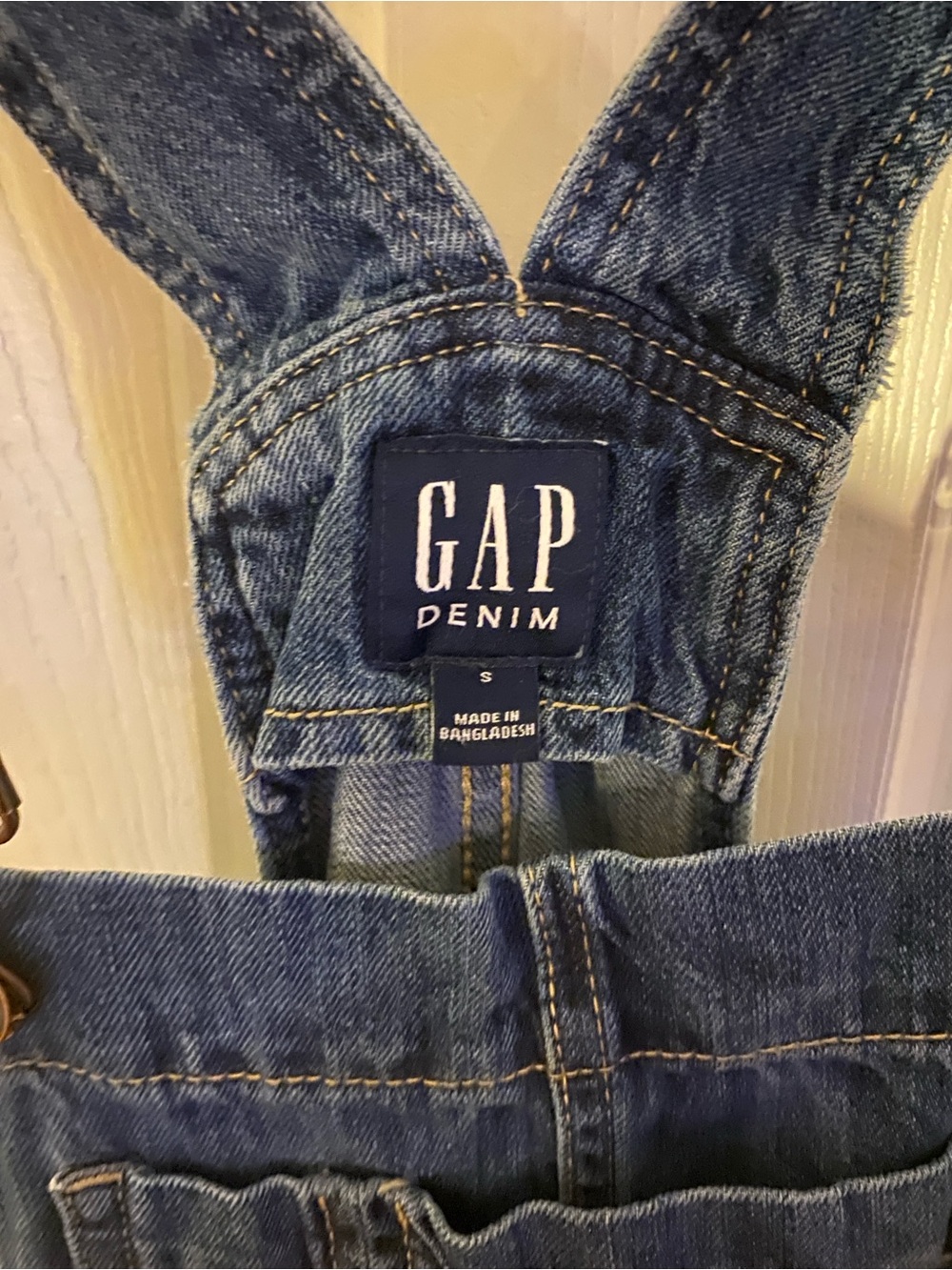GAP Denim Overalls Size Small - Picture 6 of 7